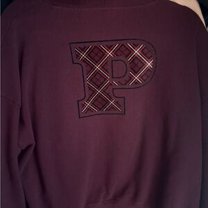PINK Victoria's Secret Burgundy Hoodie